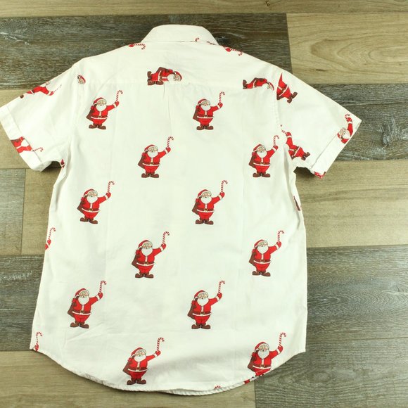 Denim & Flower Ricky Singh Size S Santa Shirt - Picture 5 of 5